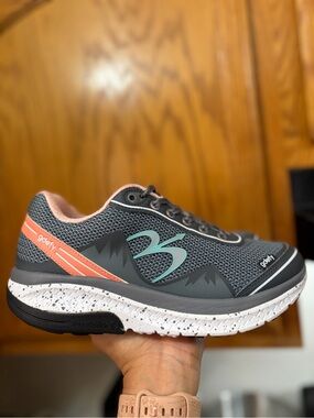 GDEFY TB9024FGP-W Women’s Size 8 Orthopedic Walking Shoes Arch Support Comfort